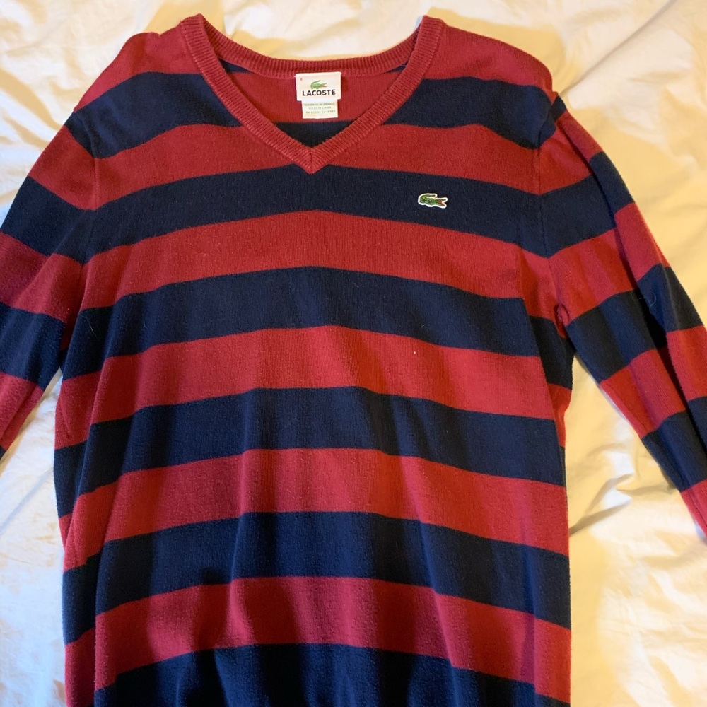 Lacoste Stripped Sweater